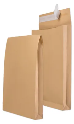 Produktbild von FT10 - 40 mm - 10 Stück Faltentasche Versandtaschen DIN B4 250 x 353 x 40 mm