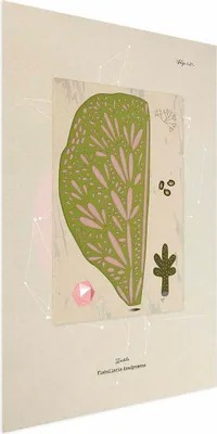 Produktbild von Posterpapier Poster - Abstract Tree 21x30 cm Abstrakt b-A-0396-ao-a