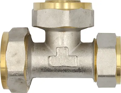 Produktbild von Klemmring Schraubfitting T-Stück reduziert 32x32x26 mm Verbundrohr