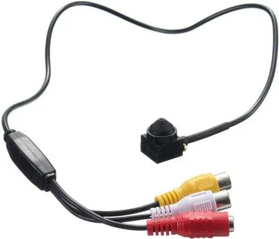 Produktbild von Mini-Kamera für DVR mit Kabel - Conus 205 1200TVL - Audio-Video-Versteckte Mikrokamera für Überwachung