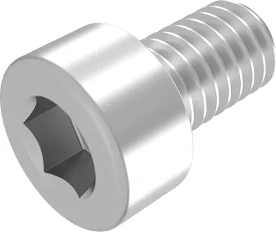 Produktbild von SECCARO Zylinderschraube M3 x 5 mm, Edelstahl V2A VA A2, DIN 912 / ISO 4762, Innensechskant, Vollgewinde, 20 Stück