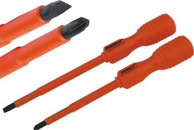Zdjęcie produktu dla Wkrętak DEDRA 1x100mm, dla elektryków, krzyżakowy | 064B2