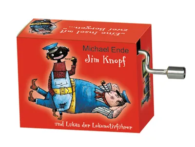 Produktbild von fridolin - Spieluhr - Lummerland - Jim Knopf, rot