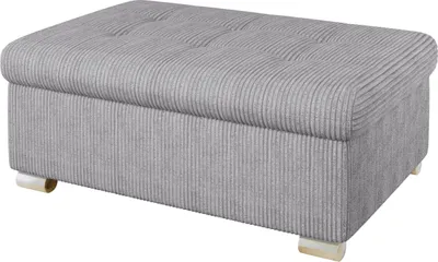 Produktbild von MIRJAN24 Polsterhocker Niko Groß, Stilvoll Sitzhocker vom Hersteller, Moderne Hocker (Farbe: Poso 110)