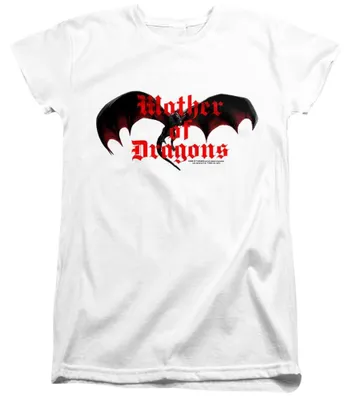 Produktbild von Game of Thrones - "Mother Of Dragons" T-Shirt für Damen, Anliegend TV36057 (S) (Weiß)