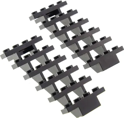 Produktbild von 2x Lego Treppe Leiter 7x4x6 schwarz Star Wars Set 3182 6761 7739 4105288 30134