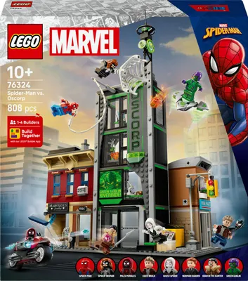 Produktbild von LEGO® Marvel Super Heroes™ 76324 Spider-Man vs. Oscorp
