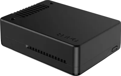 Produktbild von Argon NEO 5 Case für Raspberry Pi 5 mit eingebautem Lüfter, schwarz