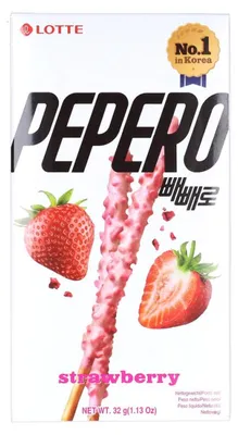 Obrázok produktu pre Pepero, jahodové sušienky v tyčinkách, 32 g