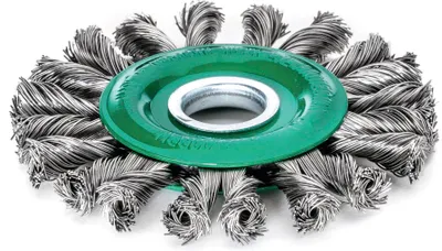 Immagine prodotto di Lessmann Zopf-Rundbürste gezopft Stahldraht 115 x 14 mm Rechts / Links