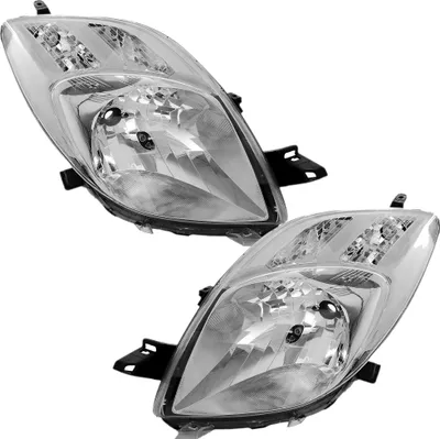 Produktbild von TYC Scheinwerfer Set für Toyota Yaris P9 8/2005-1/2009 H4 Halogen Streuscheibe /