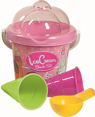 Produktbild von Androni Eiscreme-Sandset - Klein Rosa