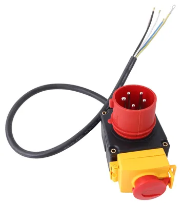 Not-Aus-Schalter 3-phasig 400V mit CEE-Stecker