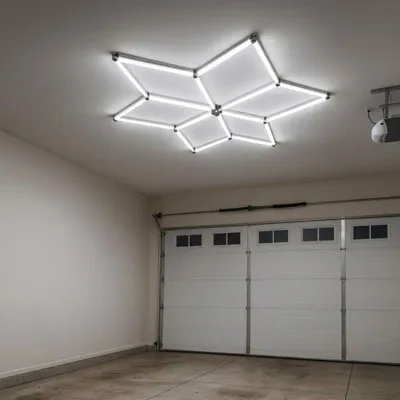 Image de Kit de 6 LED de 126W - Forme étoile - Blanc froid 6000K - 8000K
