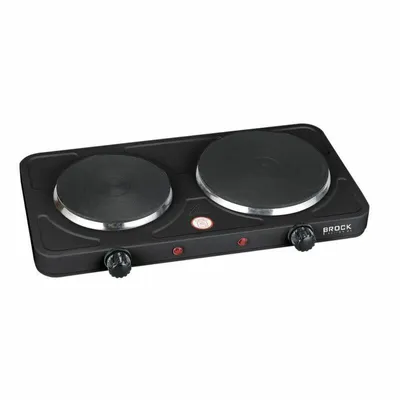 Produktbild von Brock Electronics EP 200 BK Freistehender Herd Elektrogrill Schwarz