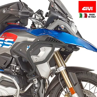Immagine prodotto di Paramotore nero GIVI tubolare per BMW R 1200/1250 GS