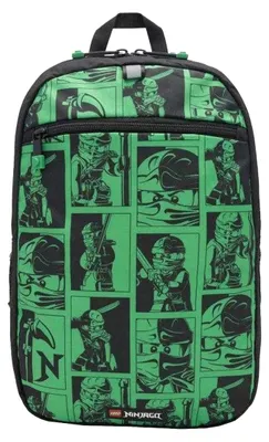 Immagine prodotto di Zaino Lego Ninjago - "Small Extended", 18 litri PP9946 (taglia unica) (verde/nero)