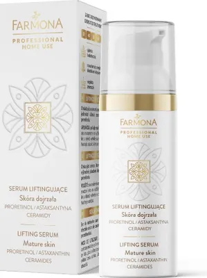Produktbild von Farmona | Lifting Serum - 50ml - Mit Pro-Retinol & Ceramide - Intensive Anti-Aging Pflege gegen Falten