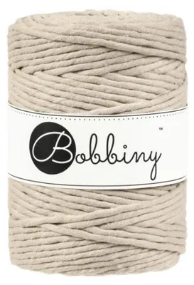 Produktbild von Beige Macramee Kordel 5mm 100m