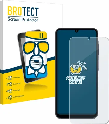 Produktbild von BROTECT Entspiegelungs Schutzglas für Samsung Galaxy A25 5G Schutzfolie Panzer Folie Glas Display Schutz matt