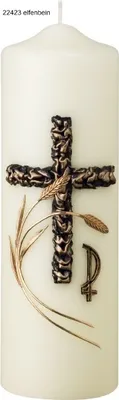 Produktbild von Gedenkkerze, Trauerkerze 25 x 8 cm