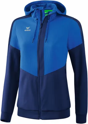 Produktbild von erima Squad Tracktop Jacke mit Kapuze 44 new royal/new navy