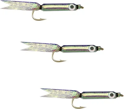 Produktbild von Silver Minnow Lure purple 3 Stück 4,5cm Forellenköder