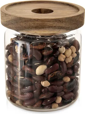 Image de Récipient en verre pour produits en vrac avec couvercle et joint 730 ml