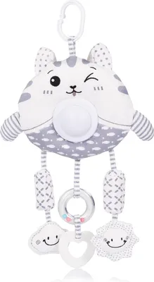 Image de CHIPOLINO Peluche pour poussette, lit d'enfant Big Kitty