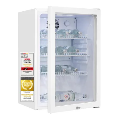 Produktbild von Glastürkühlschrank | GKS5120-GT-160C weiss | Isolierglastür | Manuell | 36 dB | Weiß