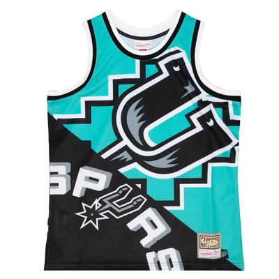 Produktbild von San Antonio Spurs NBA Mitchell & Ness Big Face Fashion 5.0 Tank Top-L