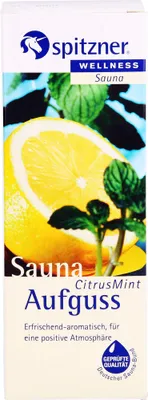 Immagine prodotto di Infuso per sauna Spitzner Benessere alla menta e agli agrumi, concentrato da 190 ml