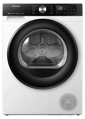 Image de Sèche-linge pompe à chaleur 60cm 9kg blanc - Hisense - DH3S902UWDC -