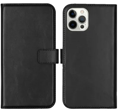 Imagen del producto de Funda de Cuero Auténtico tipo Libro para Apple iPhone 12 Pro Max -