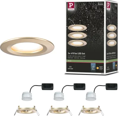 Produktbild von Paulmann LED Einbauleuchte Nova Basisset starr