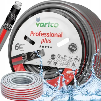 Zdjęcie produktu dla Wąż ogrodowy Vartco 1/2" 50m Professional Plus