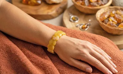 Produktbild von Citrin Armband sonnengelbe Citrin Edelsteine 300ct 20