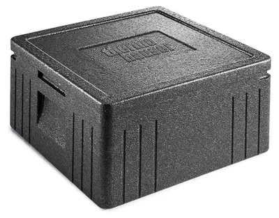 Productafbeelding van Thermobox pizza 22 liter - EPP - 41 x 41 x 23 cm - Met deksel voor bezorging