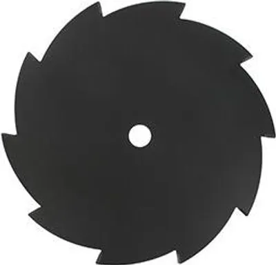 Image de Plaque de coupe à 10 dents, adaptée aux débroussailleuses – largeur de coupe 255 mm, alésage : 20,0 mm, épaisseur : 2,0 mm