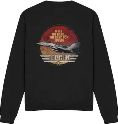 Obrázek produktu pro Top Gun - Mikina "Fighter" pro muže/dámy Uni TV12955 (S) (Black)