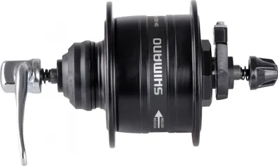 Produktbild von Shimano Nabendynamo DH3D37QR 6V 3W QRAchse 32Loch 26-28 Zoll Centerlock