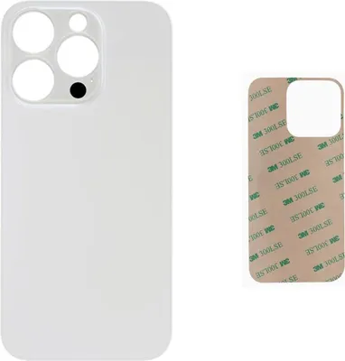 Produktbild von OEM iPhone 14 Pro Akkudeckel Backcover Rückseite Glas Silber