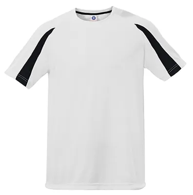 Immagine prodotto di Starworld - Maglietta "Sports" per uomo/donna Unisex LT4098 (L) (bianco/nero)