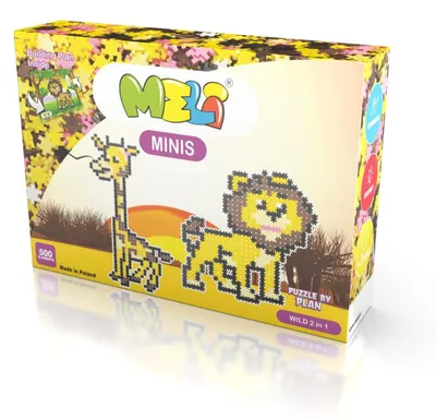 Image de Meli Minis Wildtiere 500 - 2in1