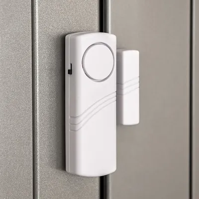 Produktbild von kwmobile 4er Set Fensteralarm Einbruchschutz Tür - 4x akustischer Fenster Alarm ohne Batterien - Fenstersicherung Einbruchschutz - 100dB Lautstärke