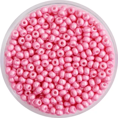 Produktbild von PermaLux Rocailles, 2,6 mm, 17 g, Rosa