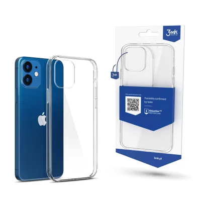 Produktbild von 3mk Schutzhülle Clear Case Cover für Apple iPhone 12 Mini transparent backcover