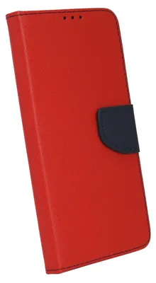 Obrázok produktu pre Knižkové puzdro Fancy pre mobilný telefón SAMSUNG GALAXY A52 (A525F) s funkciou stojana, držiak na karty červeno-modré