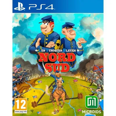 Productafbeelding van Microids Les Tuniques Bleues - Nord & Sud, PlayStation 4, Verwachte beoordeling, Fysieke versie