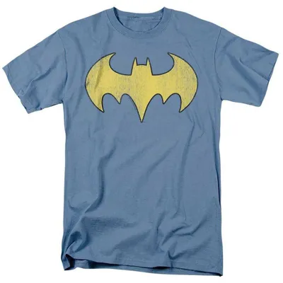 Productafbeelding van DC Comics - T-shirt voor heren/dames, uni model, TV36958 (maat S) (Carolina blauw)